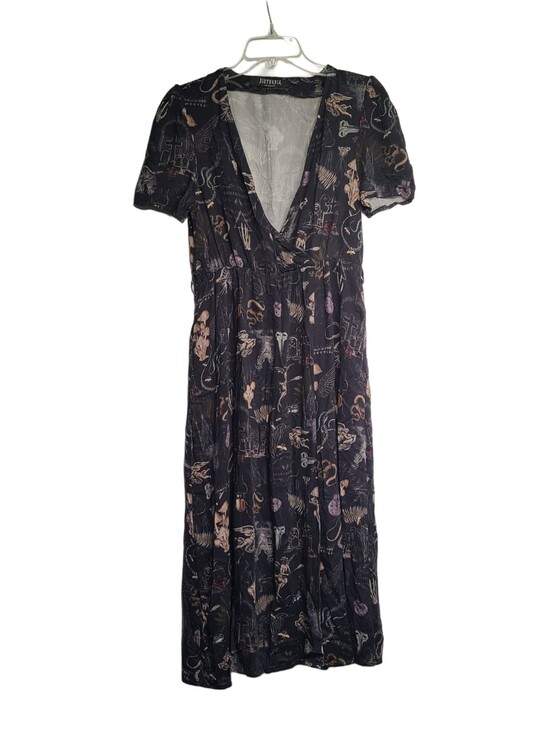 Disturbia Dresses & Skirts - Disturbia Mushroom Graveyard Snakes Dress Size US 6 Black Gothic Whimsical